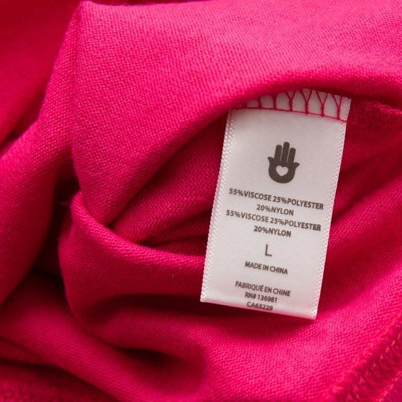 Spiritual Gangster "Nothing But Love" Sweatshirt Hacci Comfy Cozy Pink Large New - Picture 6 of 8